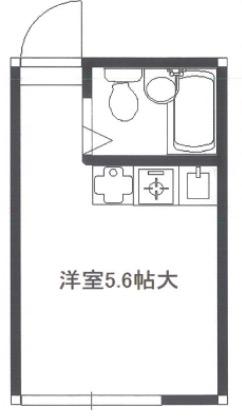 MYPLAM中野B(ワンルーム/2階)の間取り写真