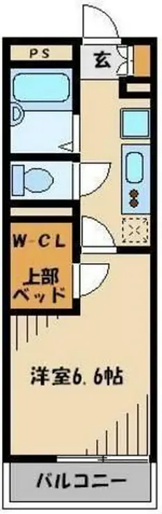 レオパレスユーフォリア 2階階 間取り