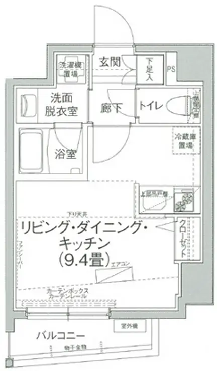 アイルイムーブル浅草 3階階 間取り