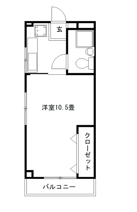 グリーンハイツ 2階階 間取り
