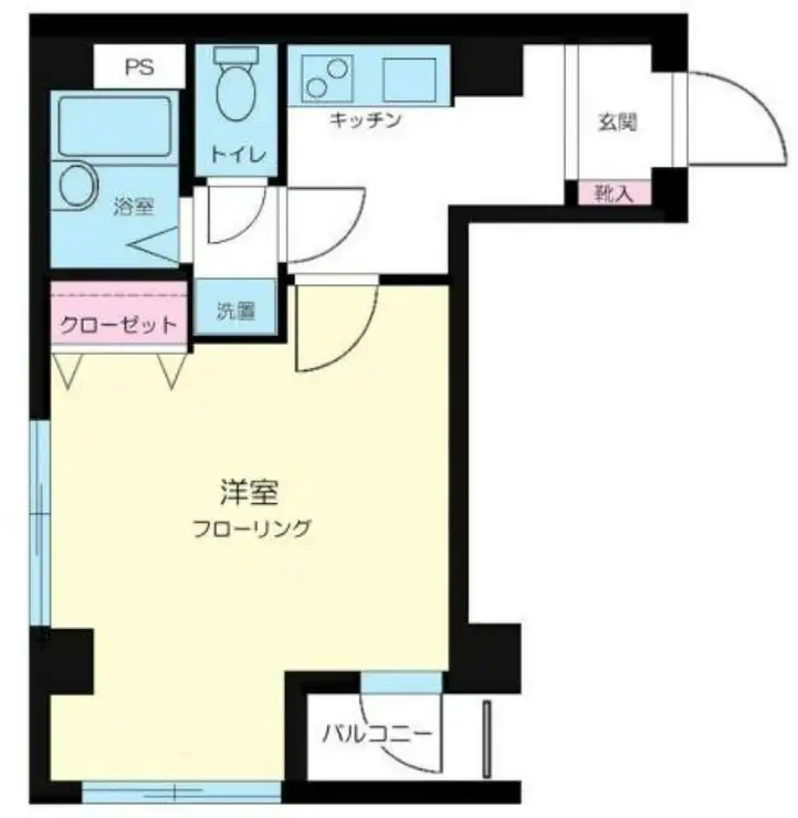 菱和パレス品川中延 4階階 間取り