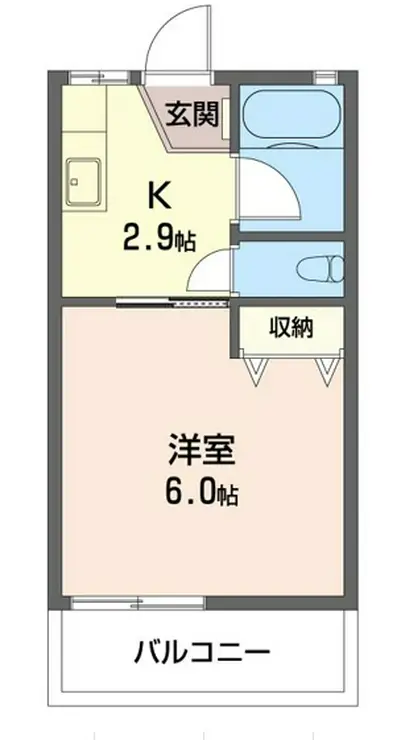 北町サンハイム 1階階 間取り