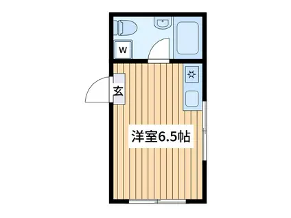 12ダース(ワンルーム/4階)の間取り写真