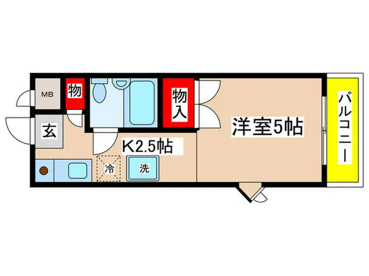 向ヶ丘ヒルズ 3階階 間取り