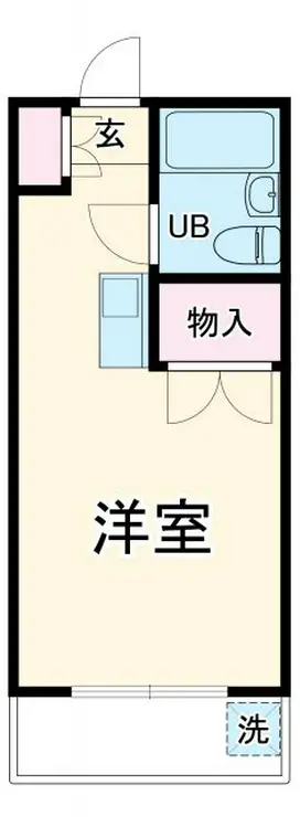 サンアベニュー小手指北 1階階 間取り