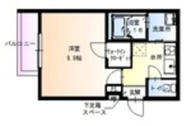 フジパレス山之内VII番館(1K/2階)の間取り写真