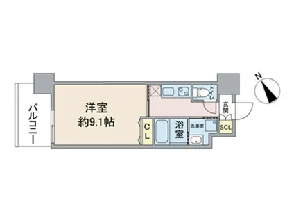 GOKISO TERRACE(1K/3階)の間取り写真