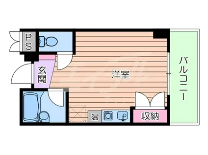 サクセス江坂(ワンルーム/3階)の間取り写真