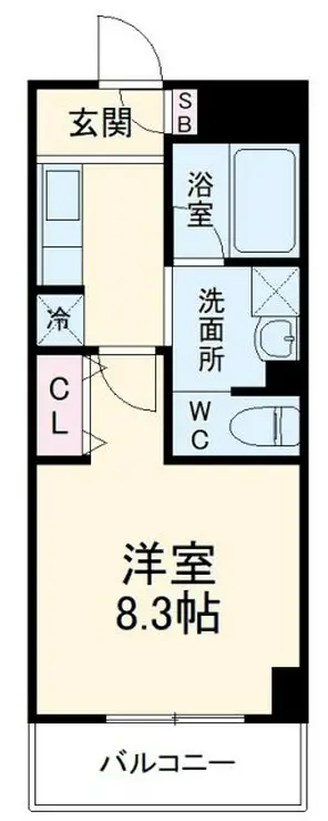 みなみ野ガーデン・コート 4階階 間取り