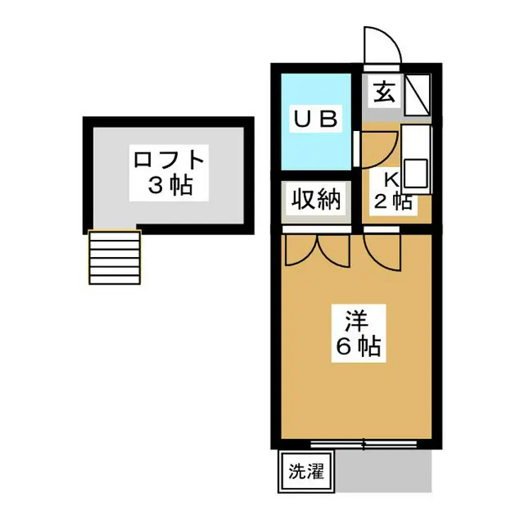 セドルハイム三鷹C 1階階 間取り
