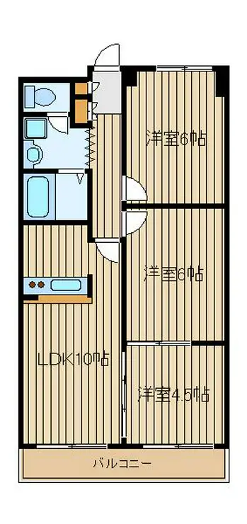 パールハイムサクライ 4階階 間取り