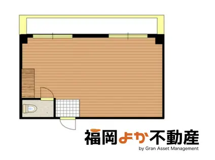フォリアオークス(ワンルーム/4階)の間取り写真