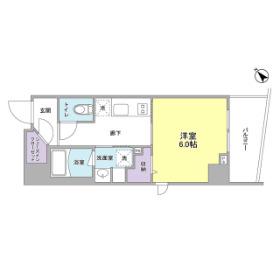 オルジュ鶴見(1K/3階)の間取り写真