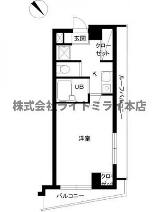 スカイコート目白台 8階階 間取り