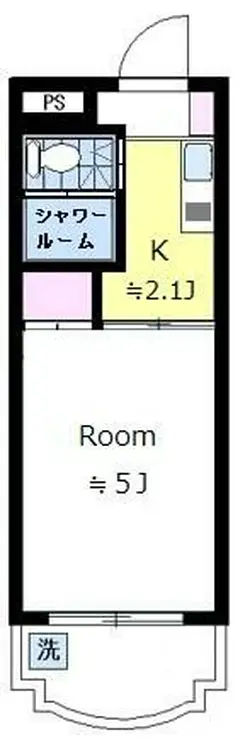 ステーションプラザ多摩川 2階階 間取り