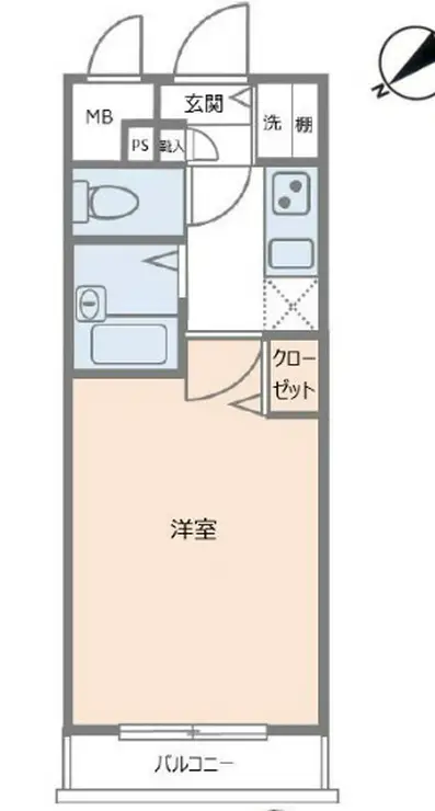 トーシンフェニックス新横濱イクシール 10階階 間取り