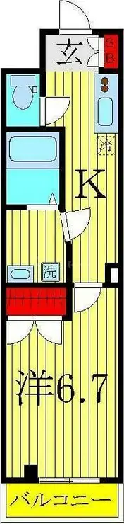 トレランス 3階階 間取り