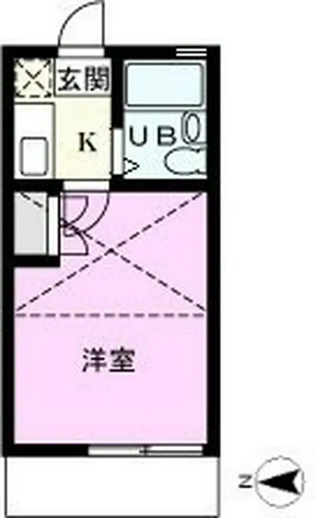 アネックス東川口1期 1階階 間取り