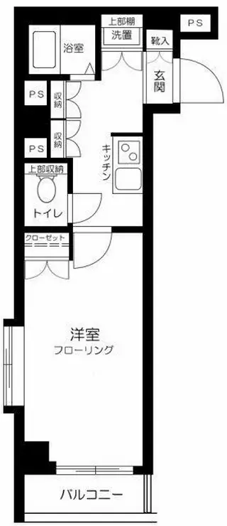 スカイコートヌーベル巣鴨 2階階 間取り