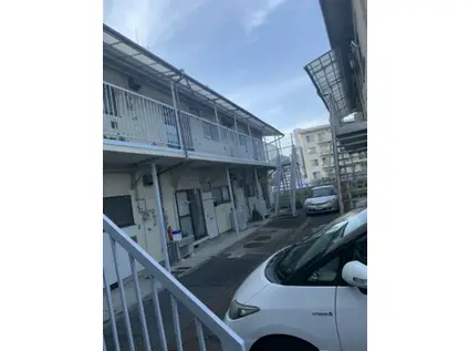 旭アパート B棟(2K/2階)の外観写真