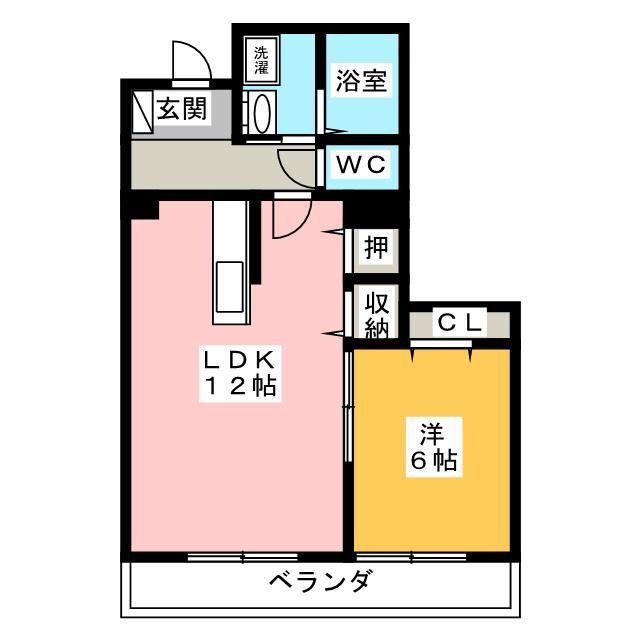LANAI HOUSE 393 LAULE´A(1LDK/3階)の間取り写真