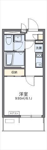 レオネクスト日新大阪(1K/3階)の間取り写真