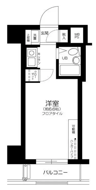 ネオマイム鶴見フルレゾン 3階階 間取り