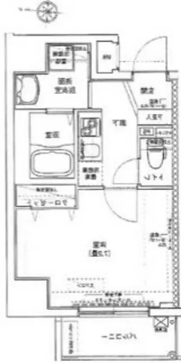 アイル日暮里弐番館 5階階 間取り