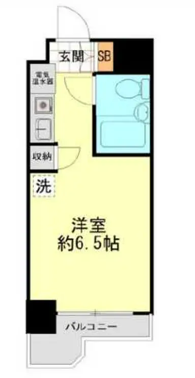 朝日多摩川プラザ 4階階 間取り