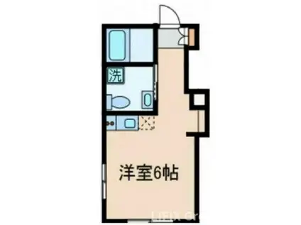 プラージュ品川(ワンルーム/2階)の間取り写真