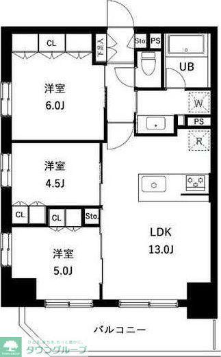 アーバンパーク立石(3LDK/2階)の間取り写真