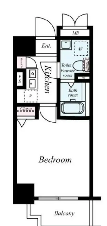 グリフィン横浜・セントラルステージ 9階階 間取り