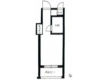 トップ上池袋(ワンルーム/5階)の間取り写真