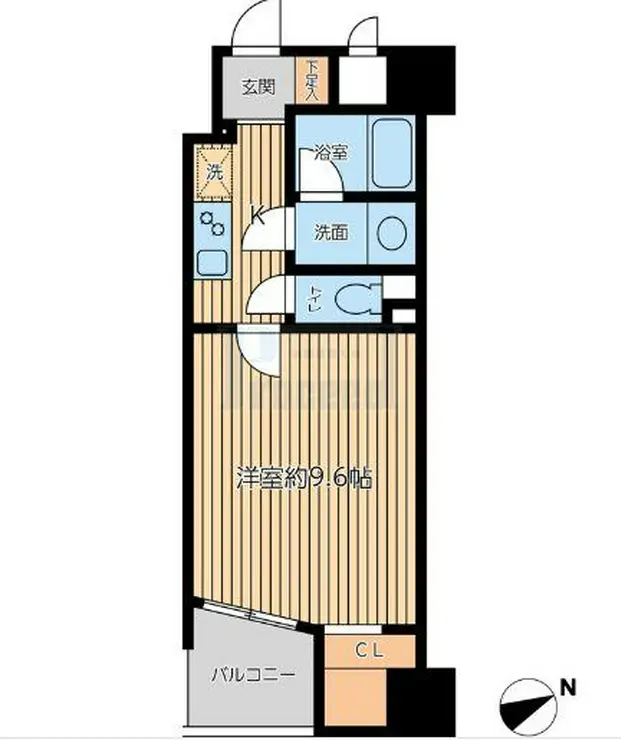 クリオ王子神谷弐番館 5階階 間取り