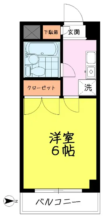 セレニティー 3階階 間取り