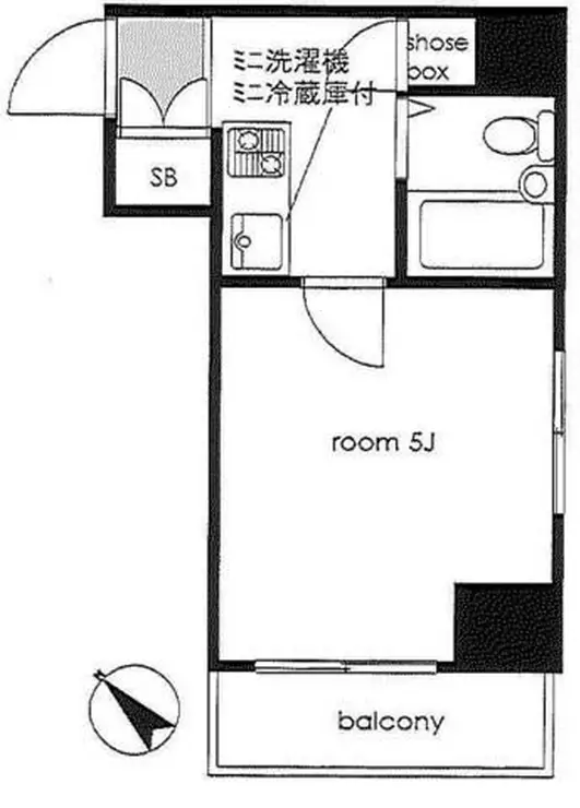 ダイホープラザ千駄木 6階階 間取り