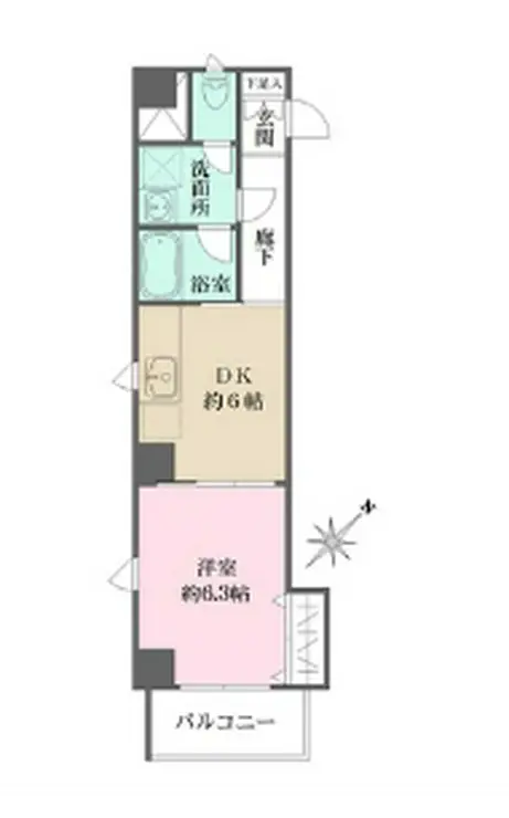 プラチナヒルズ 7階階 間取り