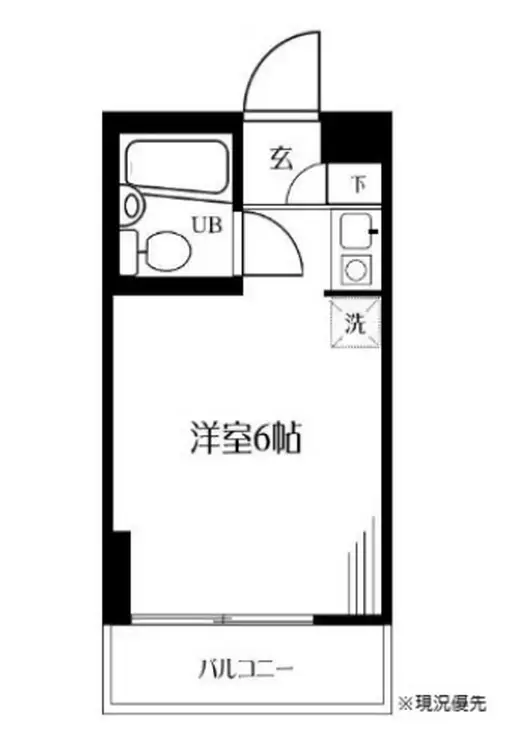 ハイツ鹿島の森 3階階 間取り