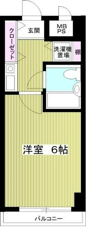 ライオンズプラザ本蓮沼 12階階 間取り