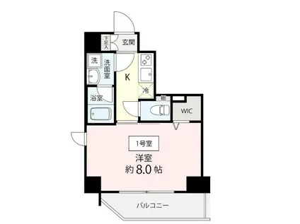 アトレ東葛西(1K/3階)の間取り写真