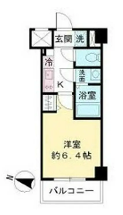 アイランド中野 3階階 間取り