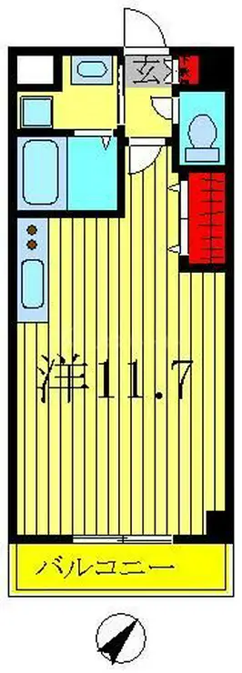 かじかわ 4階階 間取り