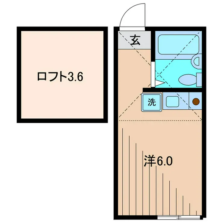 MDM金町WEST 2階階 間取り