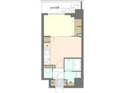 S-RESIDENCE新宿早稲田AVELIS(1DK/10階)の間取り写真