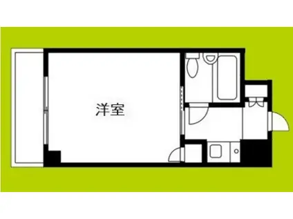 ITRマンション(1K/9階)の間取り写真