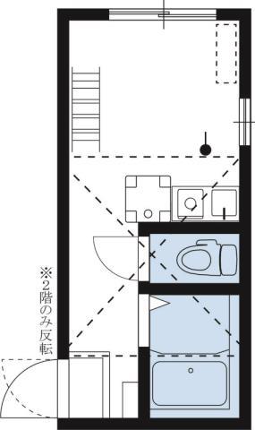 メゾンフィエールスタリー(ワンルーム/1階)の間取り写真