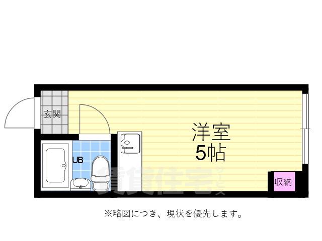 第2浦田ビル(ワンルーム/3階)の間取り写真