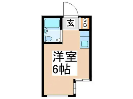 モアライフ福島(ワンルーム/5階)の間取り写真
