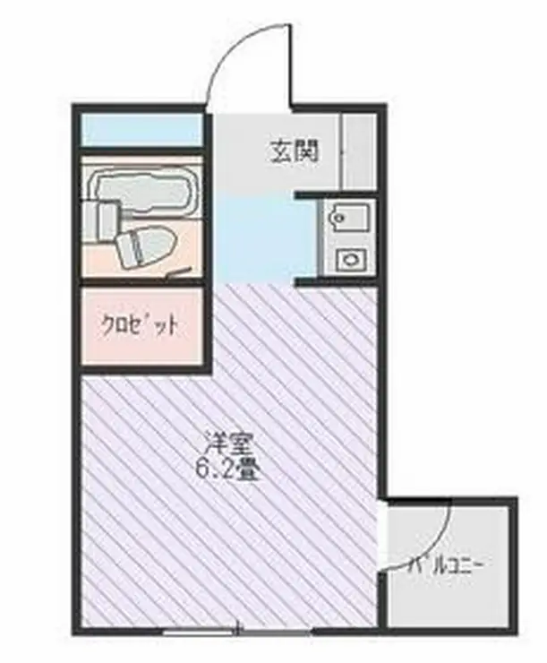 パルスビル 3階階 間取り