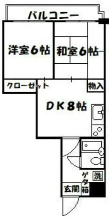 コート上池台 2階階 間取り